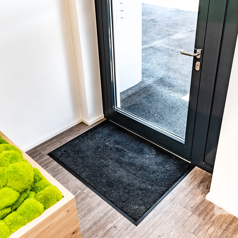 EcoAbsorb Black mat in a small entrance