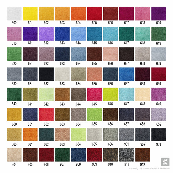 Jet-Print Mat - Colour Pallete