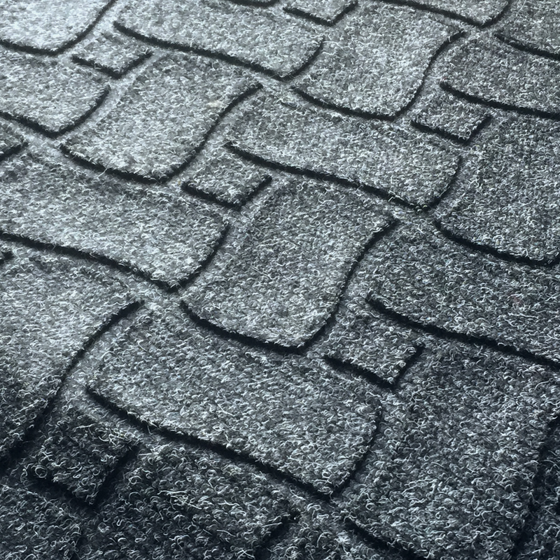 Kleen-Comfort Office close up of black textured surface