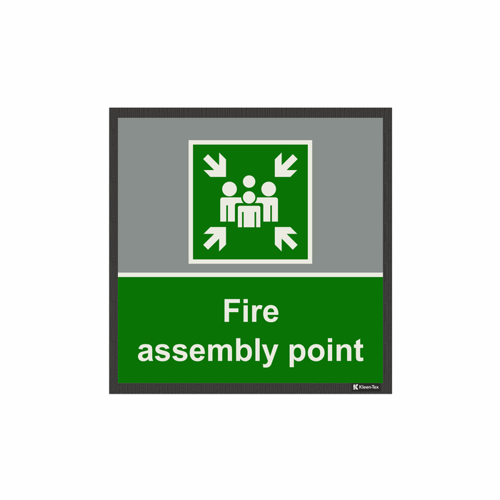 Safety Signage Mat - Fire Exit